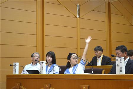 中学生議会　執行部役