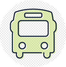 基山PA内の高速基山バス停は高速バスの乗継拠点で、九州各地への複数路線を利用できます。