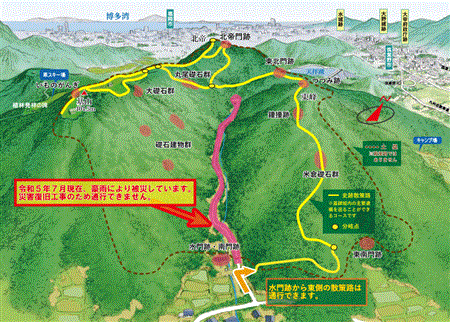 通行止め図