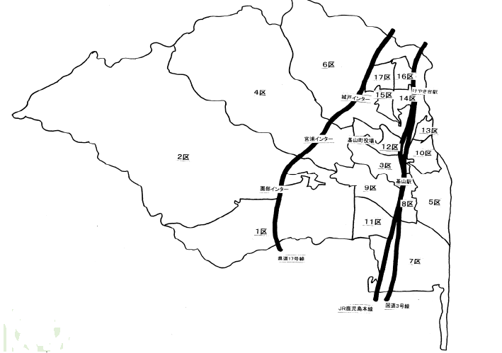 行政区図面