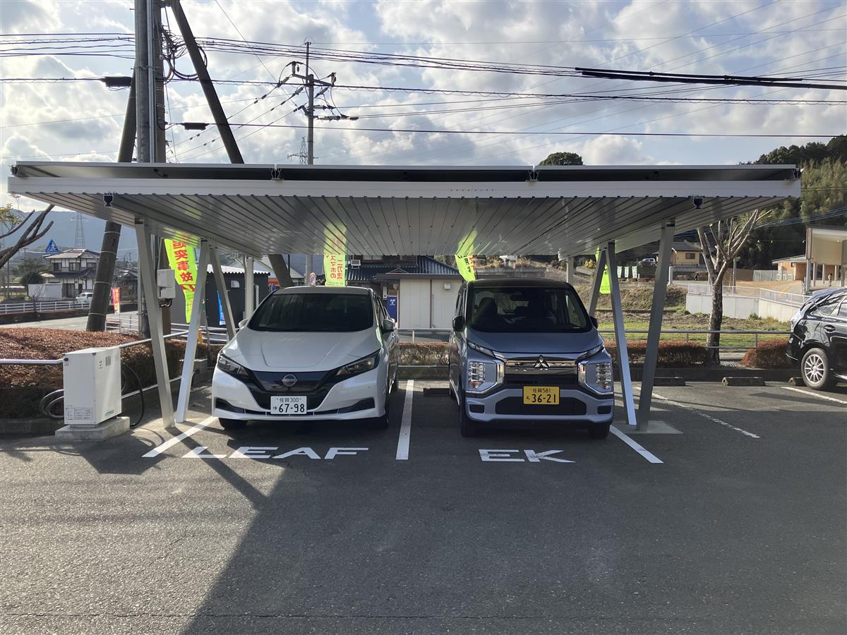 日産リーフ、三菱eKクロスEV