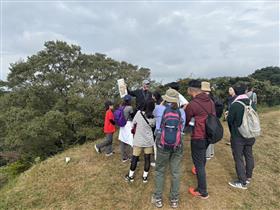 基山頂上