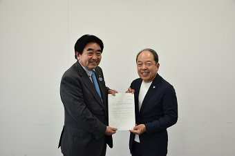 松田町長と森田会長