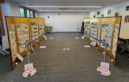 展示の様子