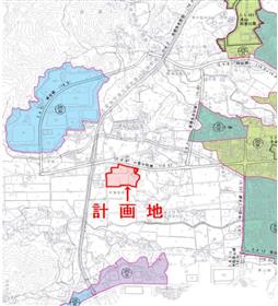 地区計画位置図